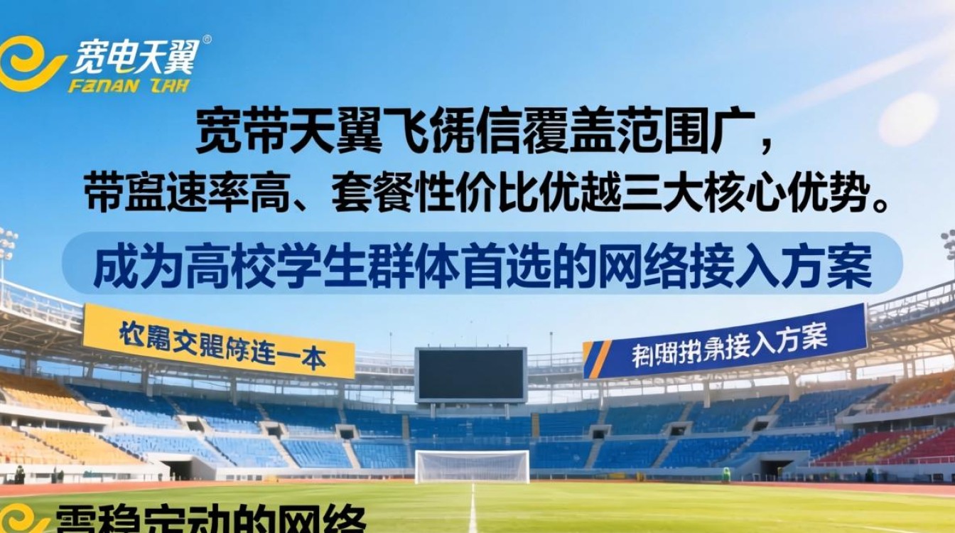 校园宽带天翼飞