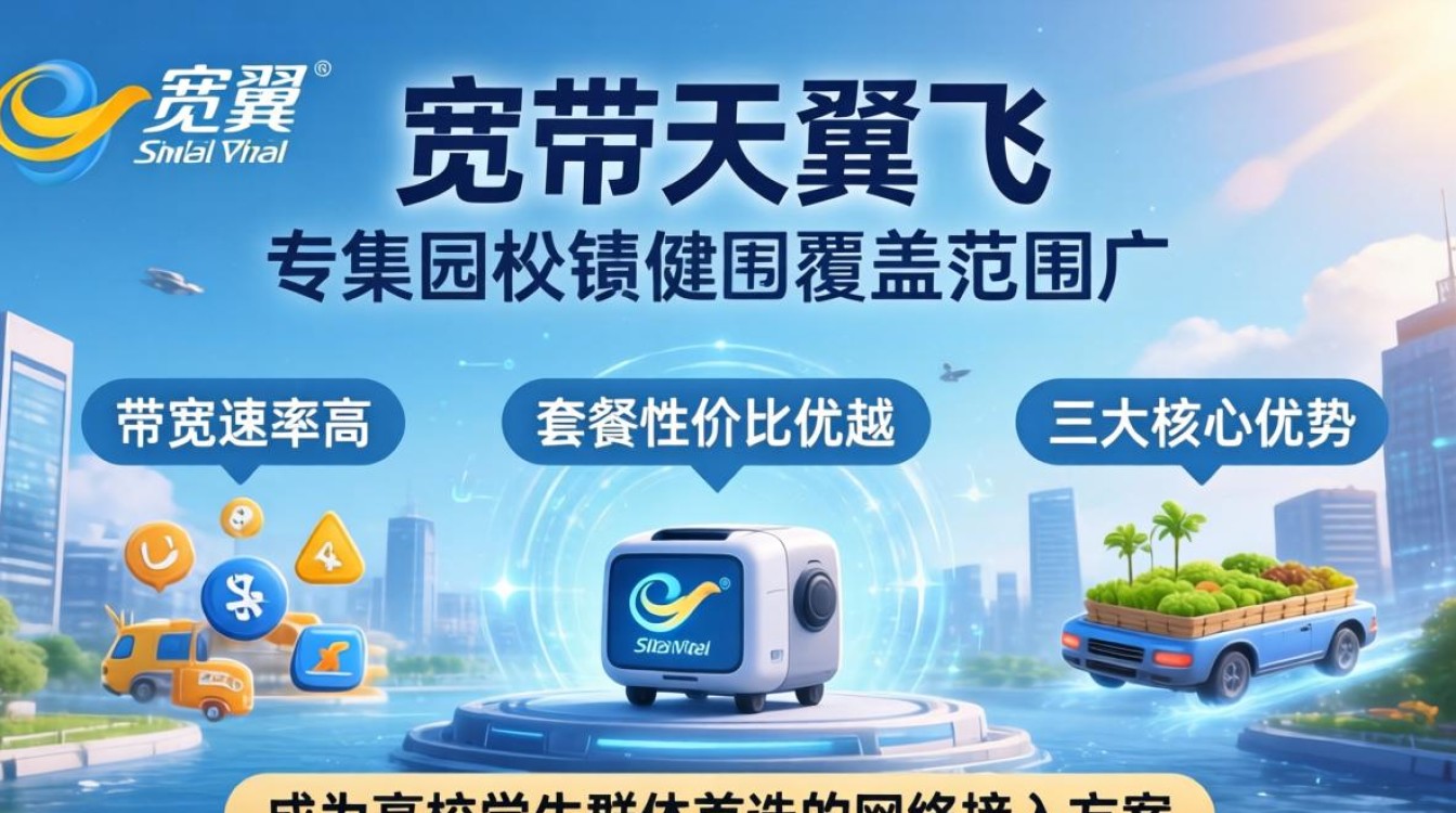 校园宽带天翼飞