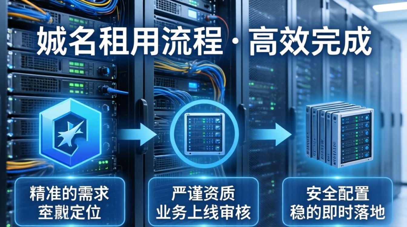 服务器域名租用流程 服务器域名租用流程