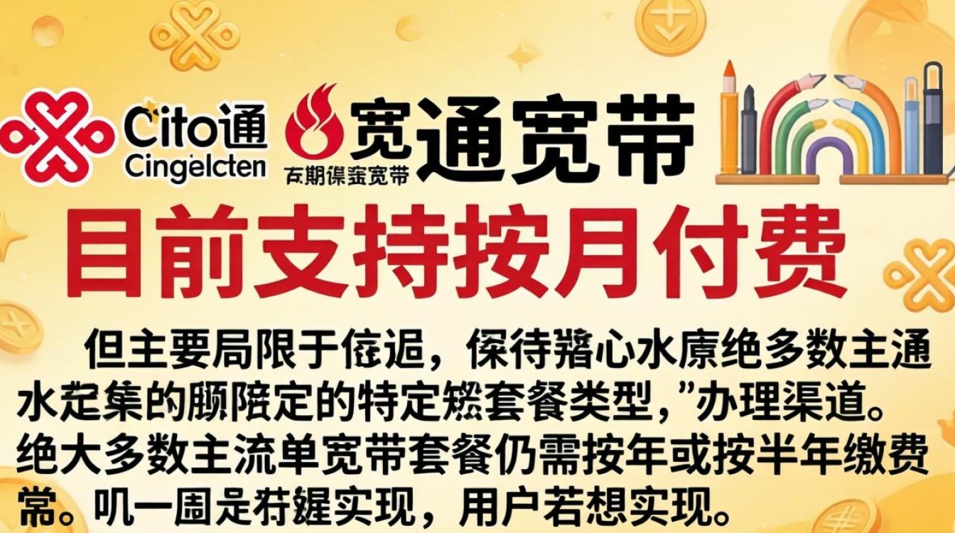 联通宽带可以按月吗 联通宽带可以按月吗