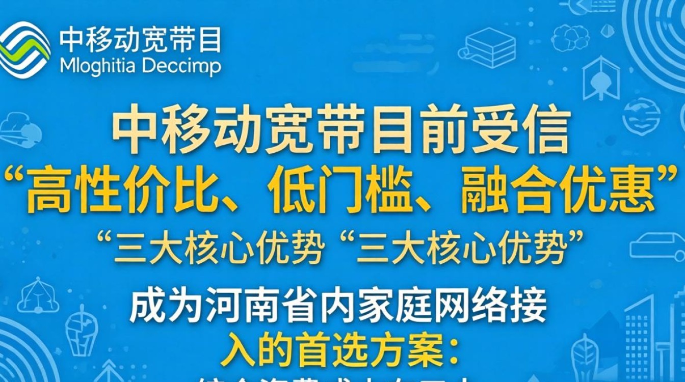 河南移动宽带资费 河南移动宽带资费