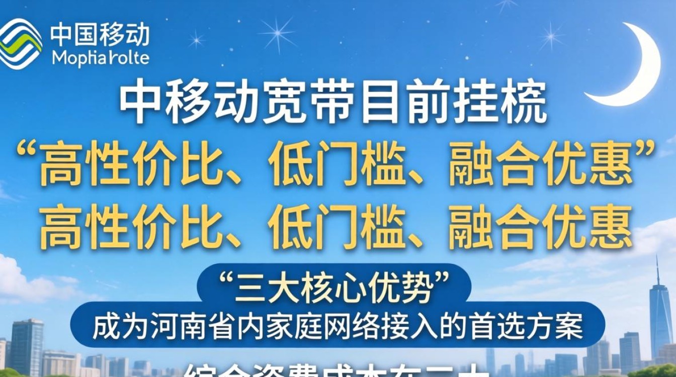 河南移动宽带资费 河南移动宽带资费