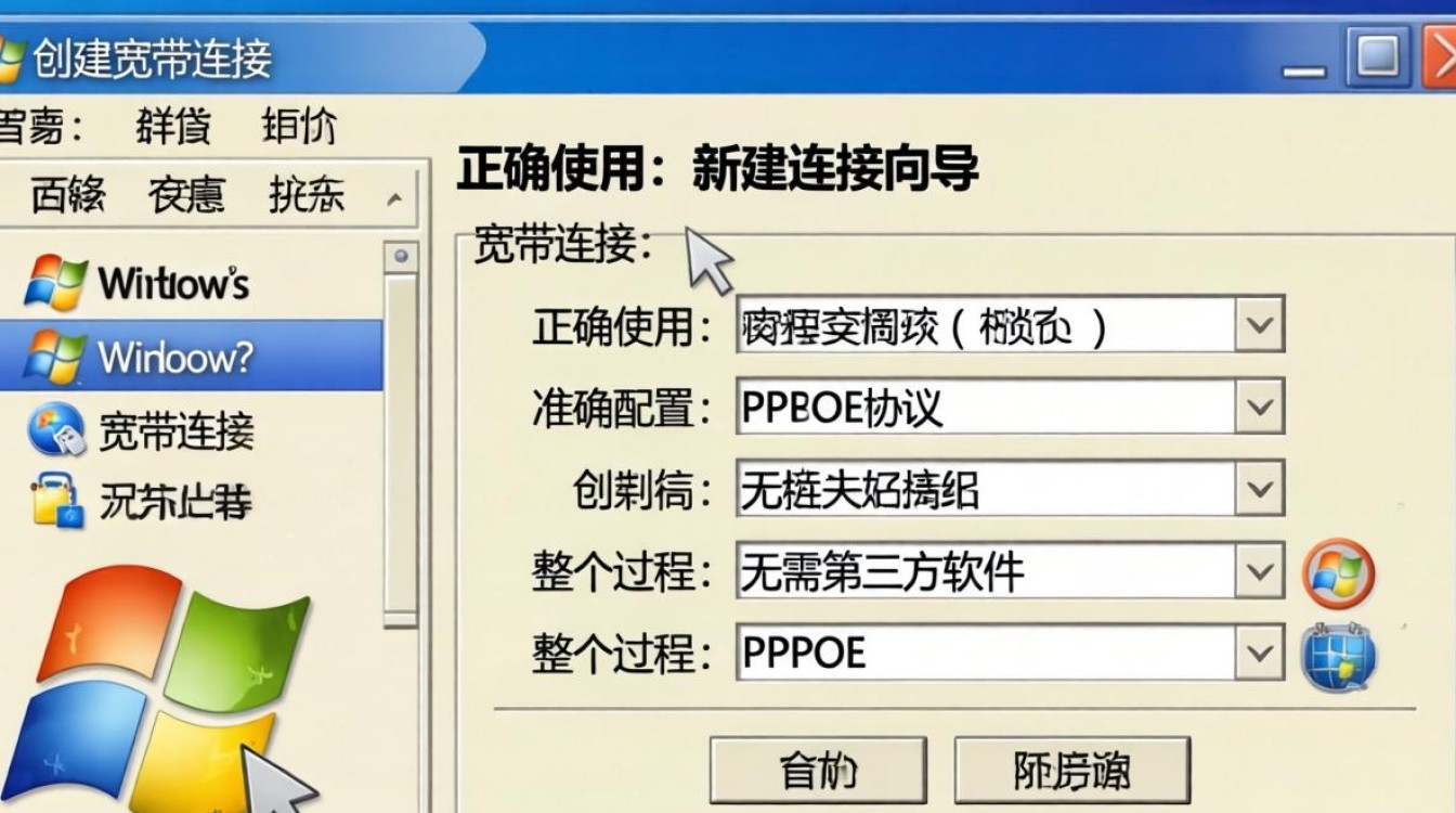xp怎么建宽带连接 xp怎么建宽带连接