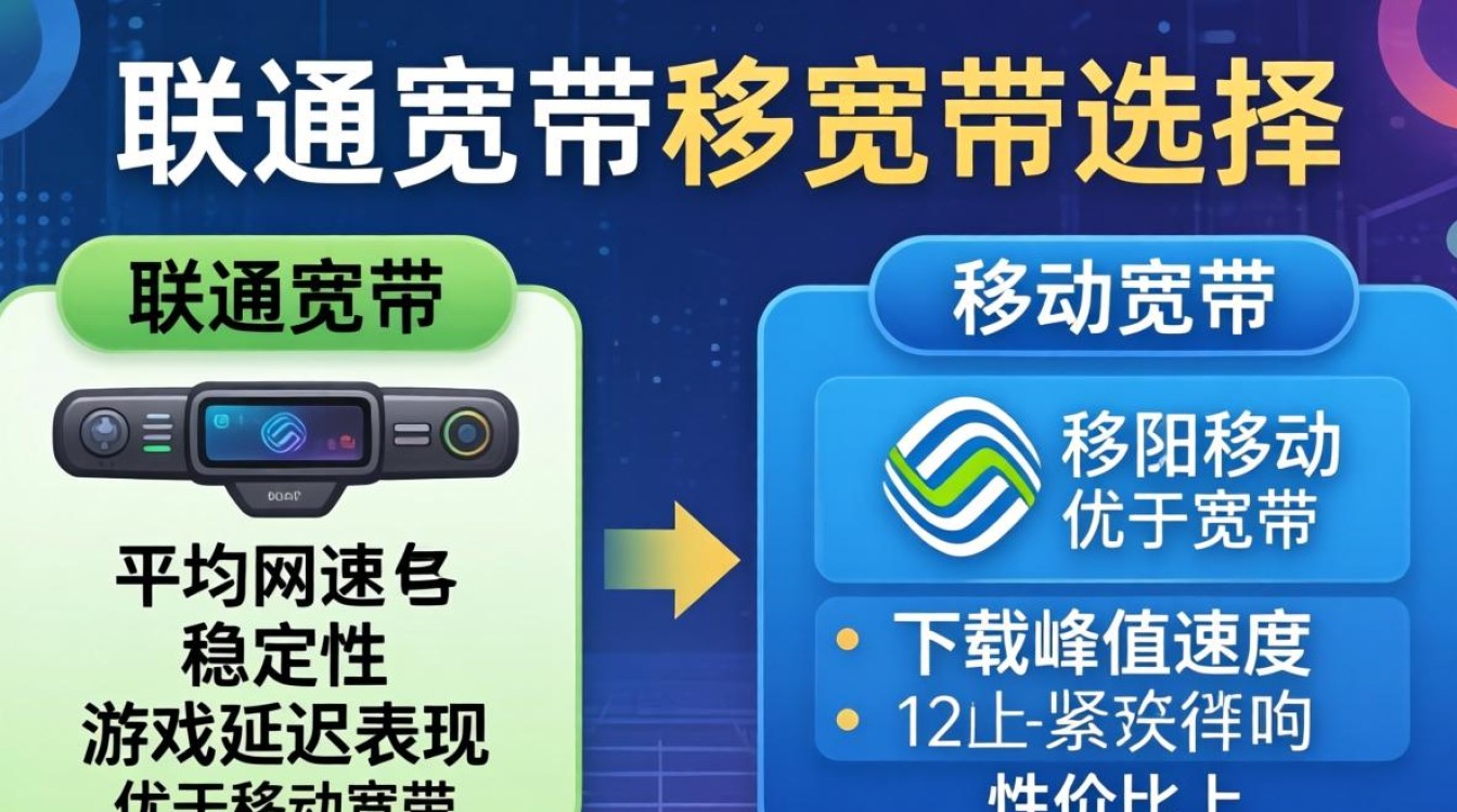 移动联通宽带哪个快