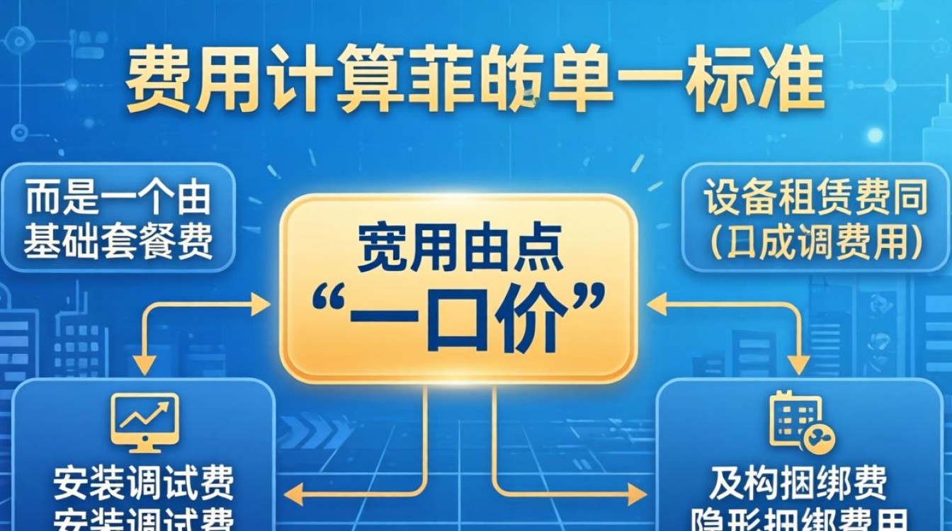 宽带费怎么算的