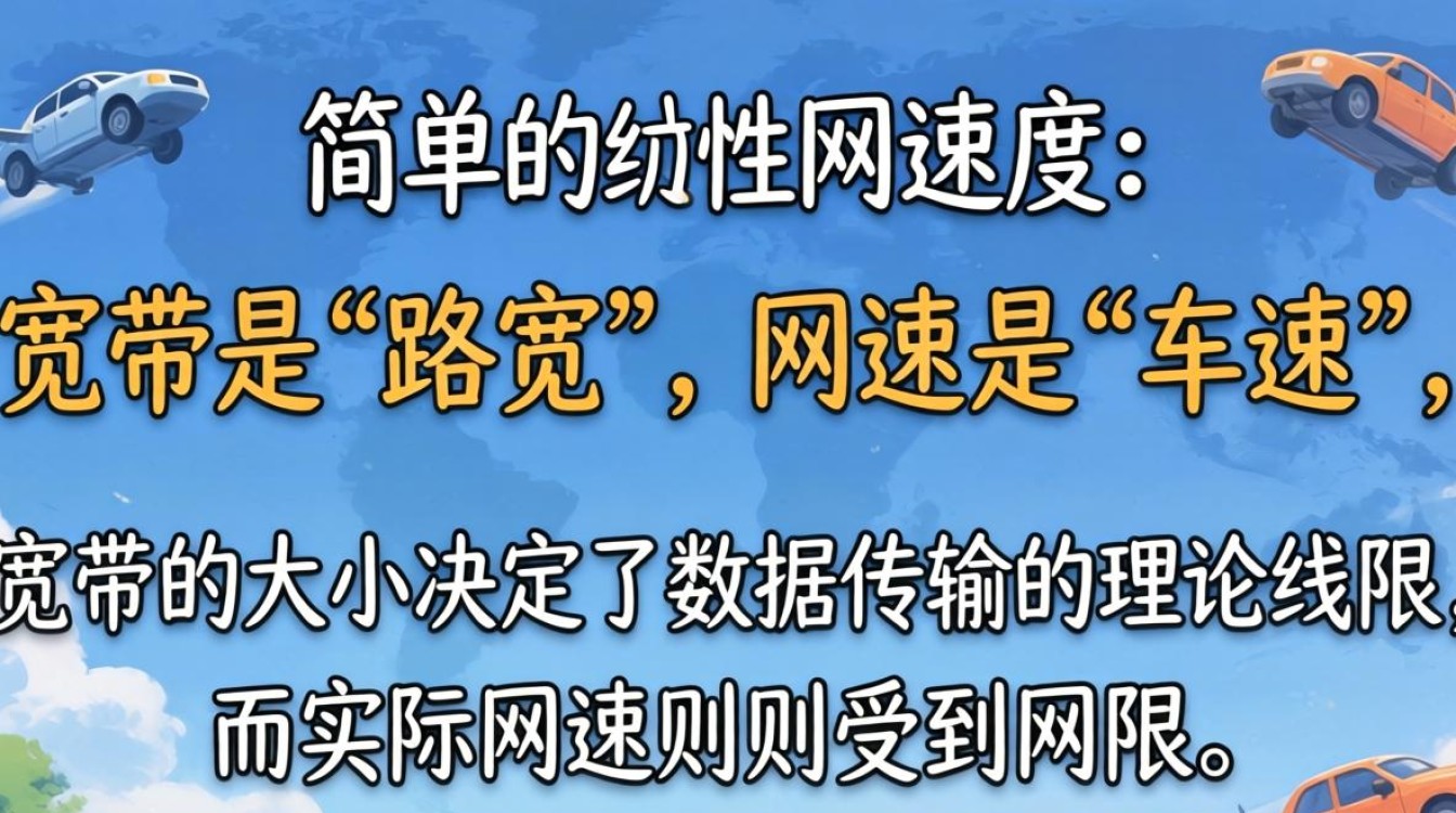 宽带和网速的关系 宽带和网速的关系