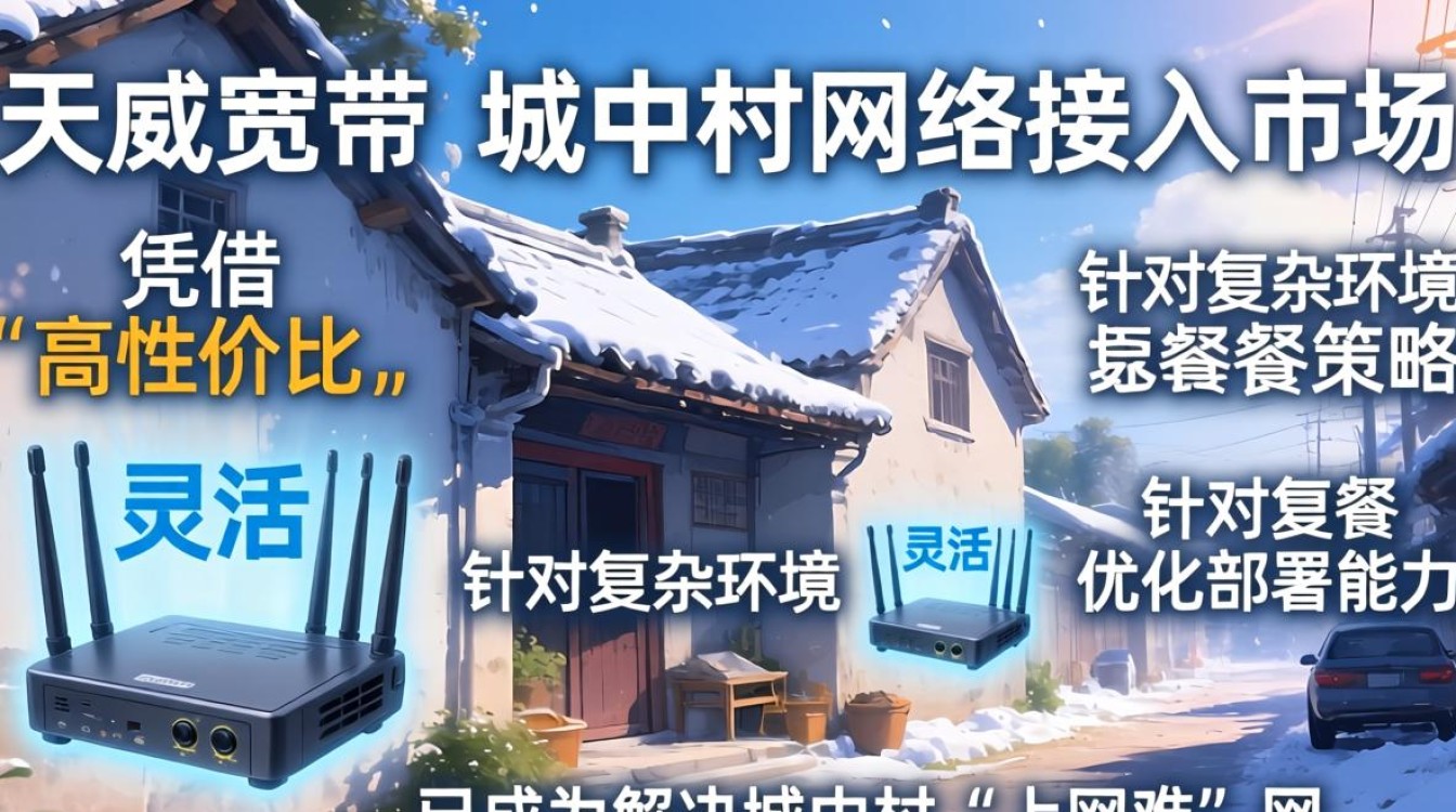 天威宽带城中村