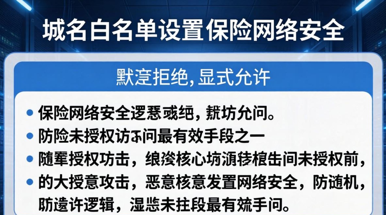 服务器域名白名单设置