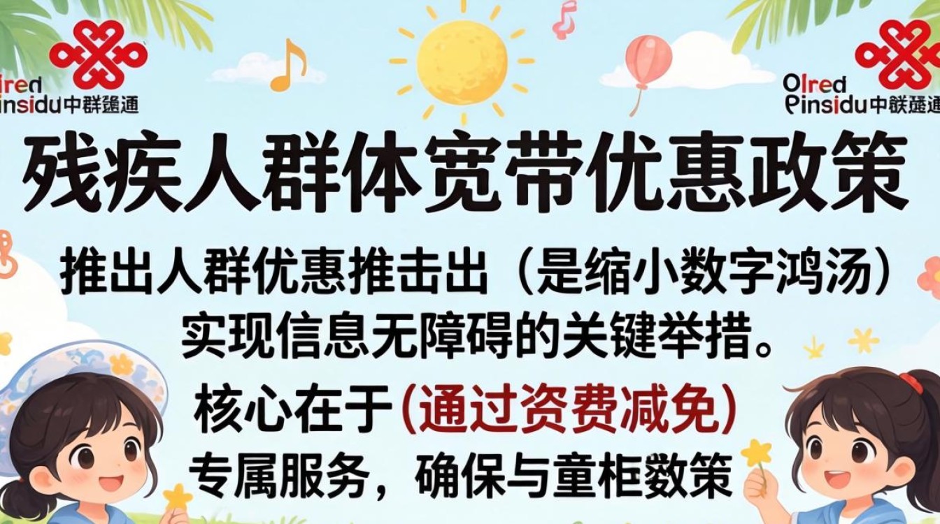 联通宽带残疾人