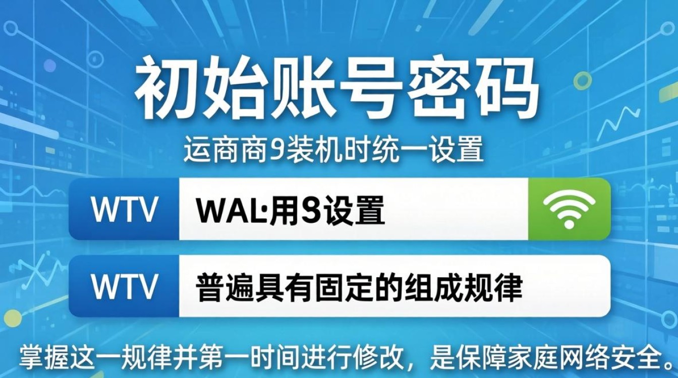 宽带初始账号密码 宽带初始账号密码