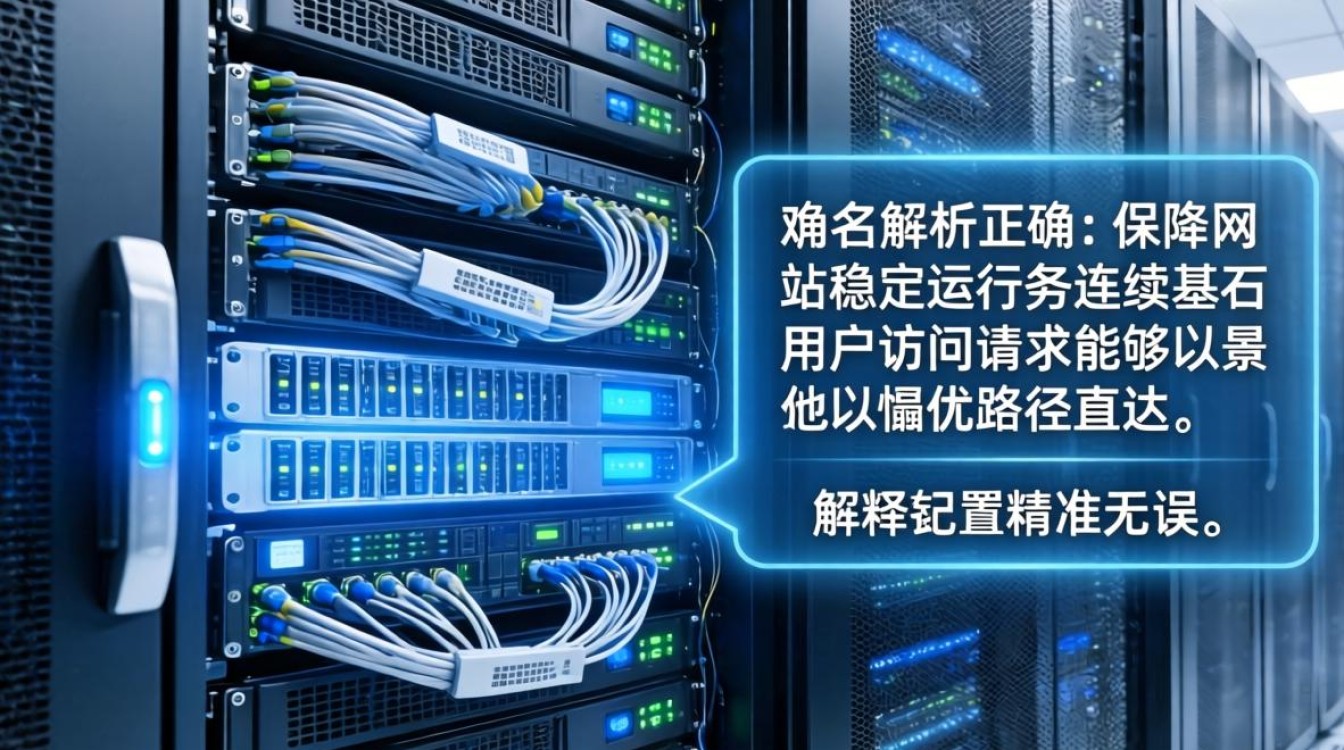 服务器域名解析正确