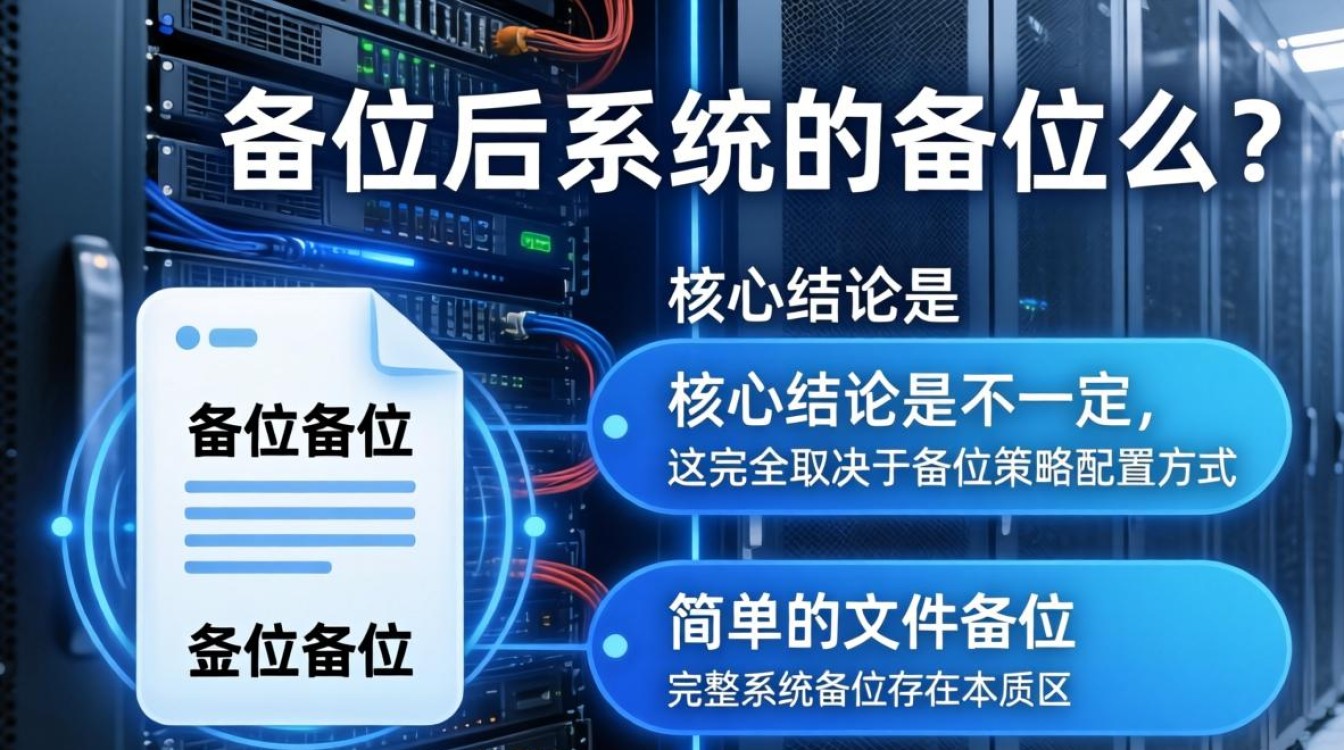 服务器备份后系统会备份么