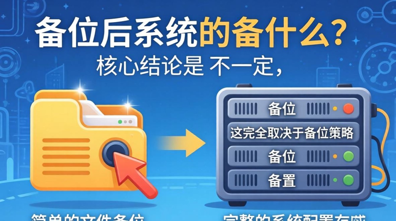 服务器备份后系统会备份么