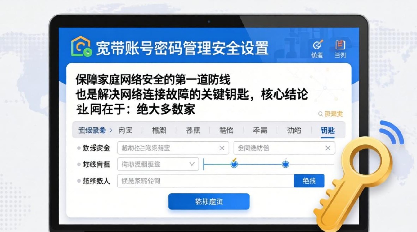 自家宽带账号密码 自家宽带账号密码