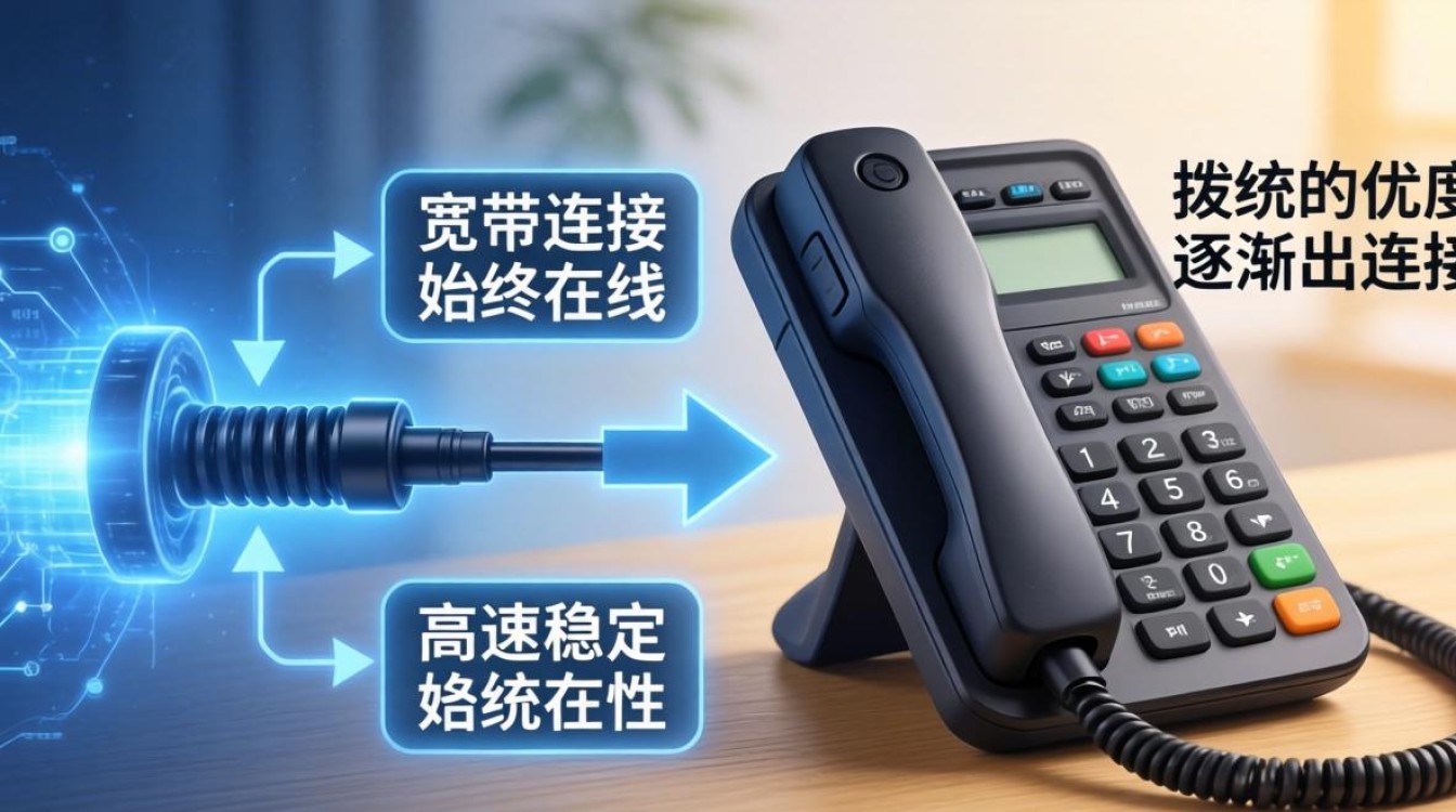 宽带连接和拨号连接