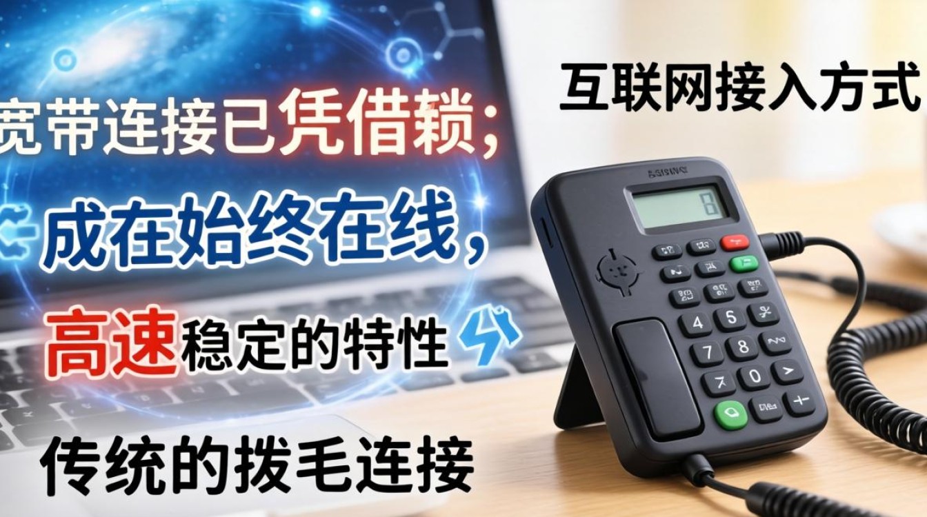 宽带连接和拨号连接