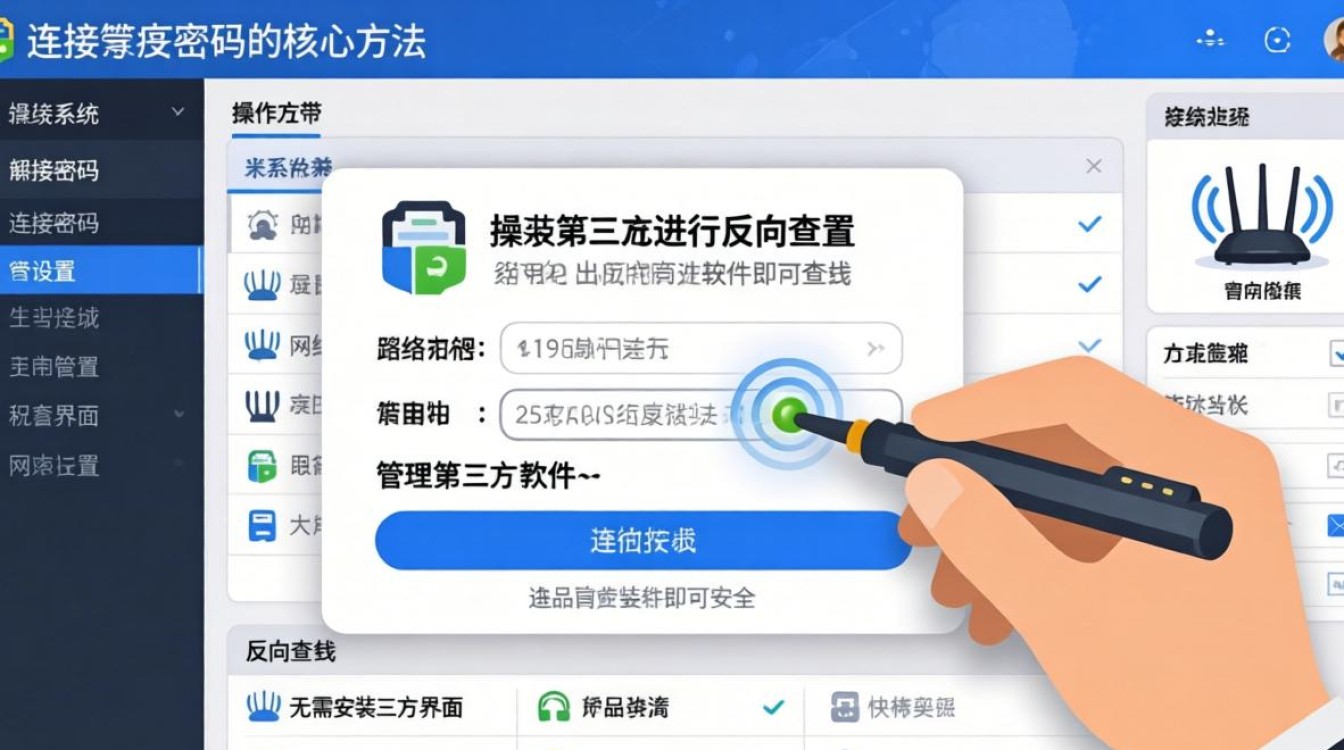 宽带连接怎么查看密码 宽带连接怎么查看密码