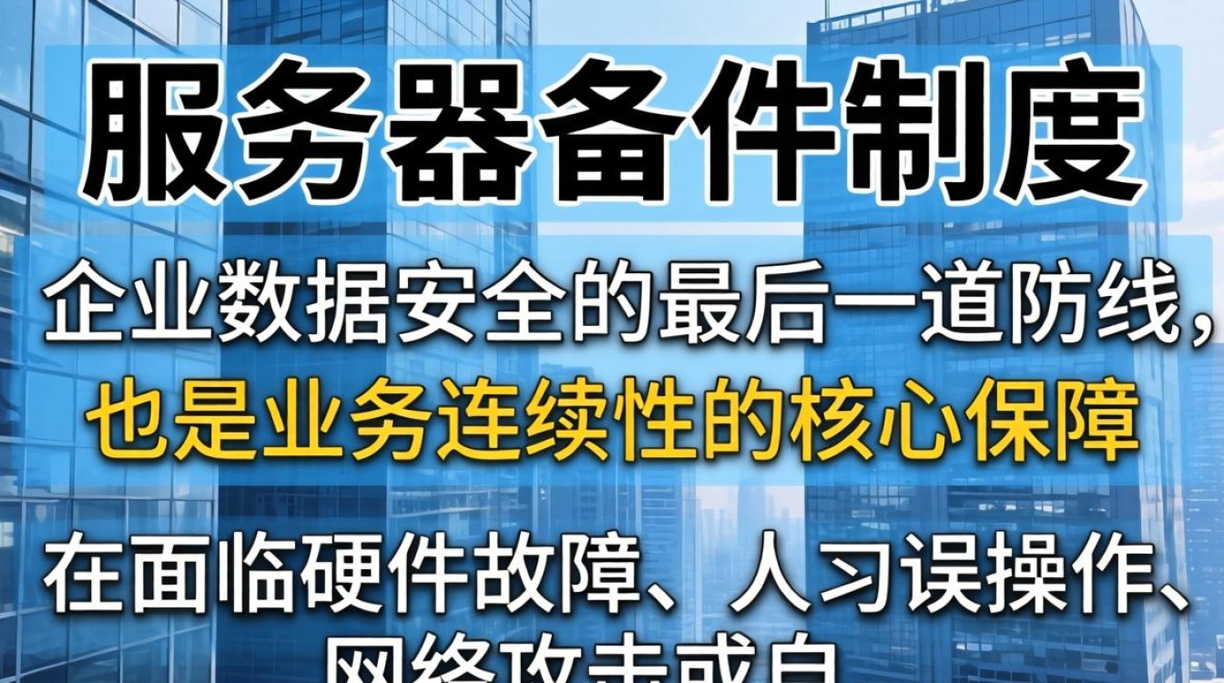 服务器备份制度