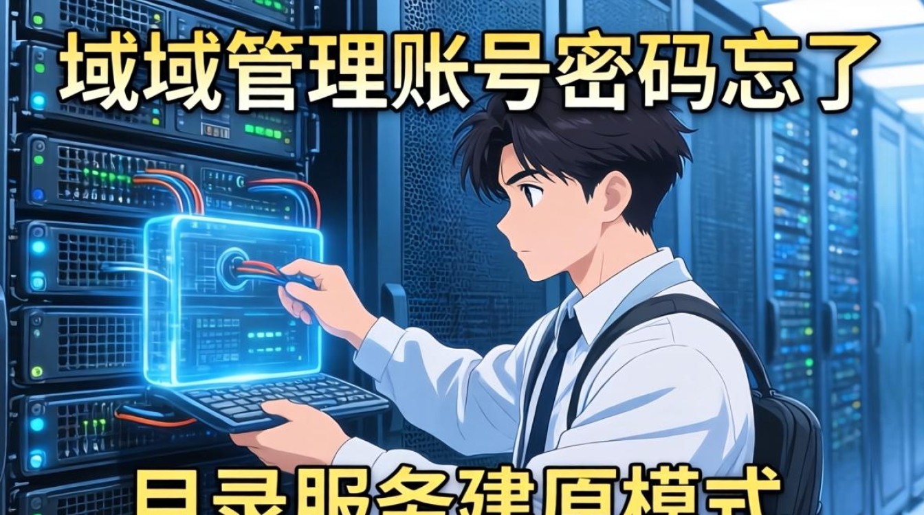 服务器域管理账号密码忘了