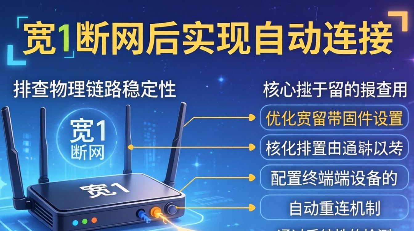 宽带 断网 自动连接