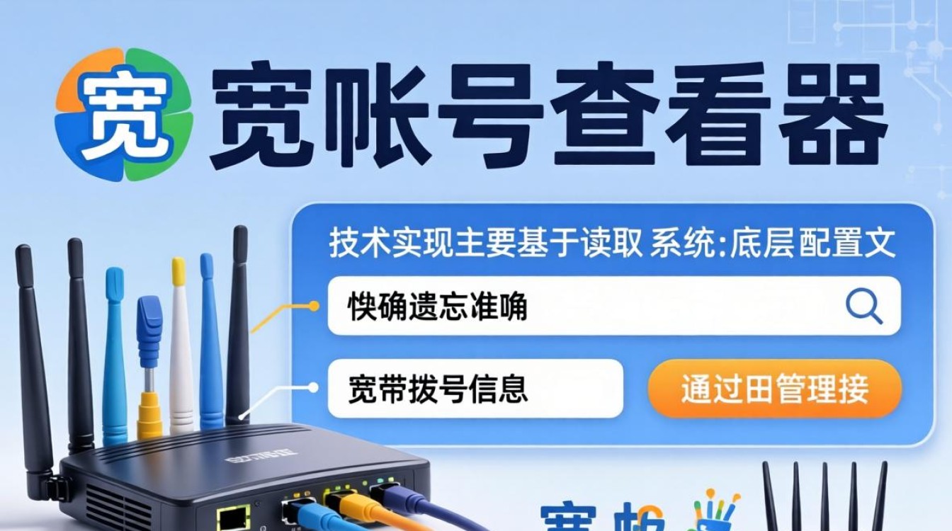 宽带帐号查看器