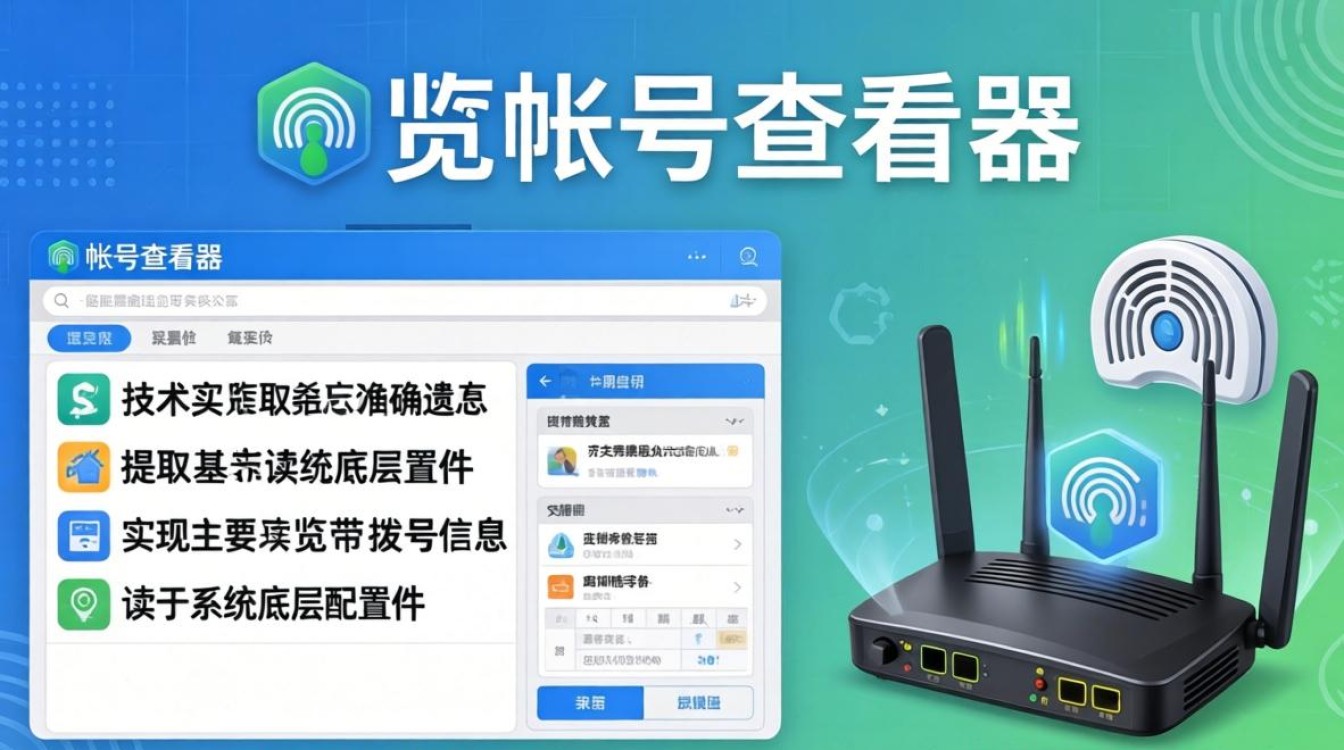 宽带帐号查看器