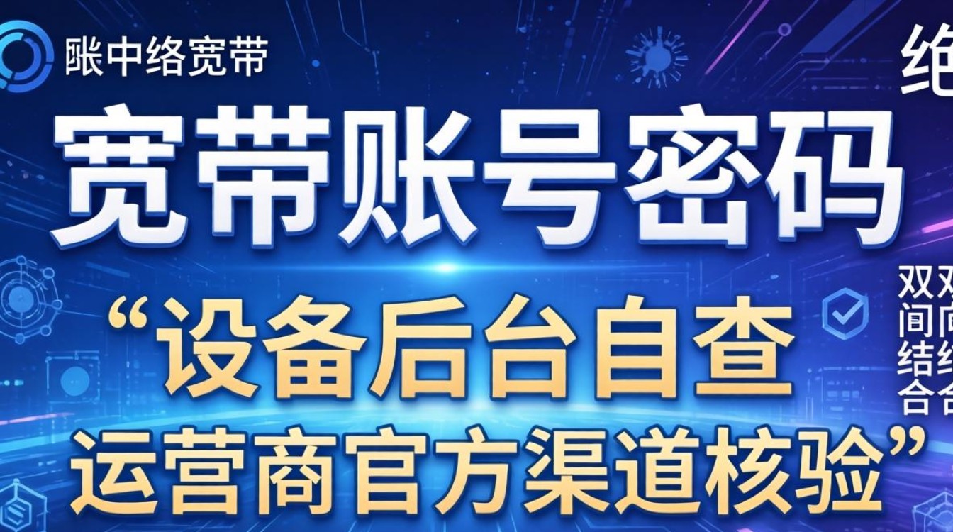 找回宽带账号密码