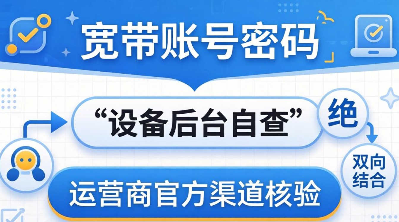 找回宽带账号密码