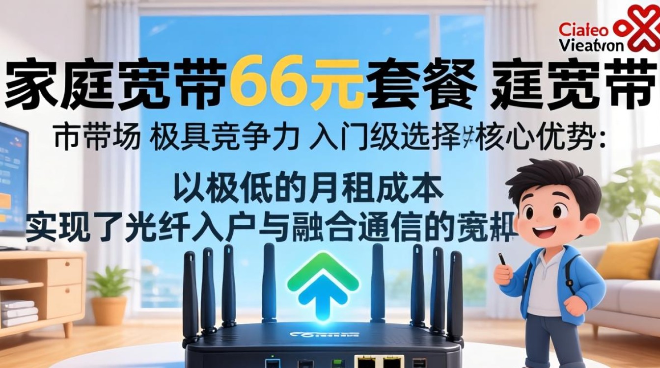 联通宽带66元套餐