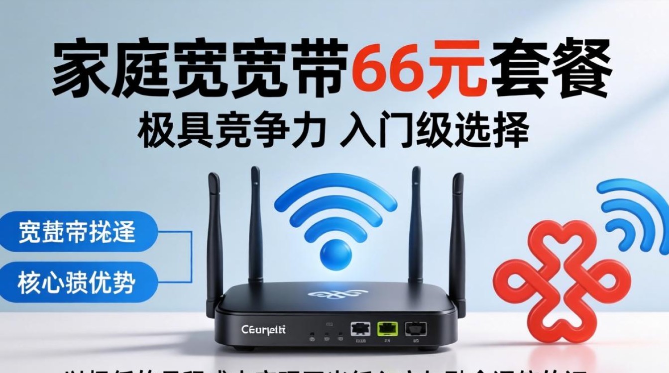 联通宽带66元套餐