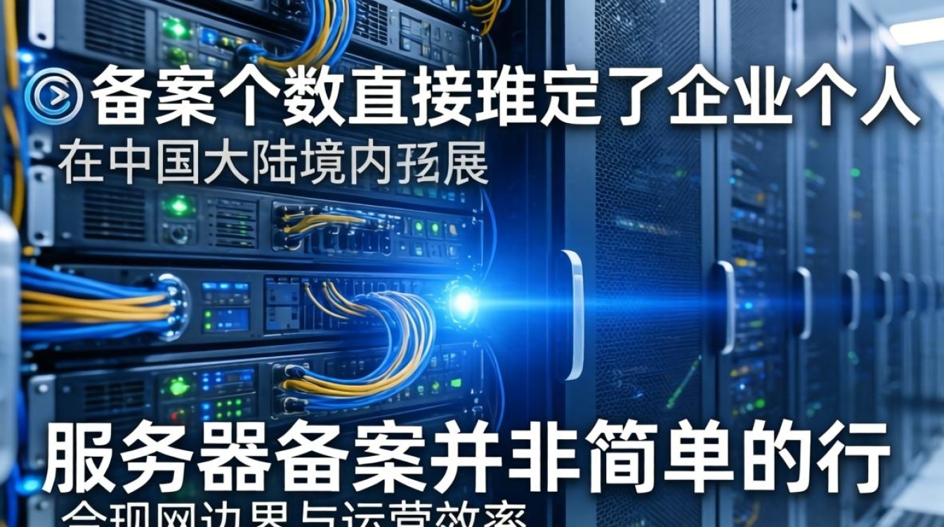 服务器备案个数