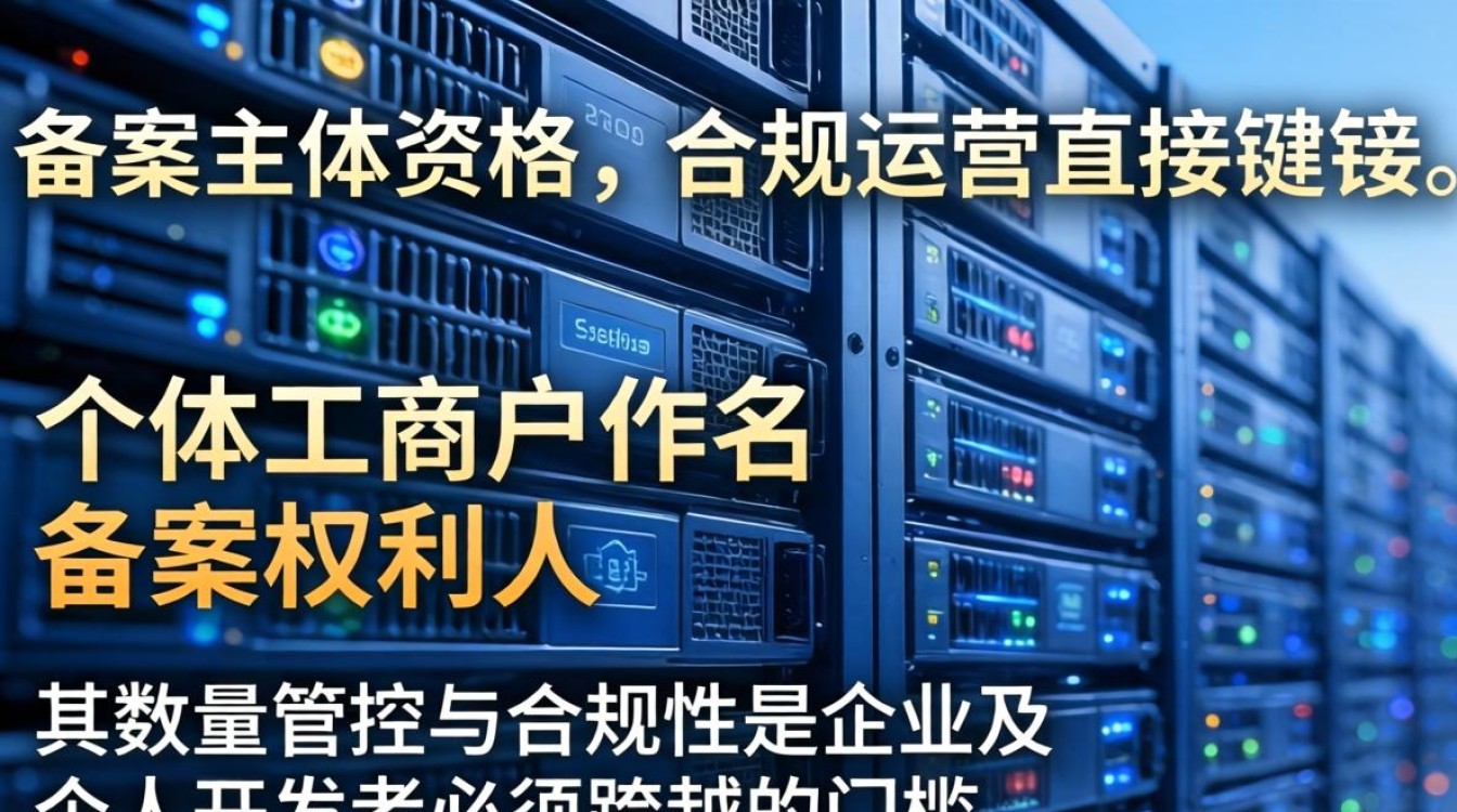 服务器备案个体数量 服务器备案个体数量