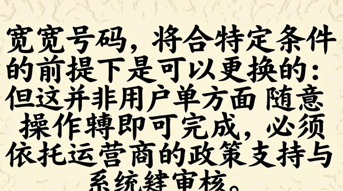 宽带号码可以换吗 宽带号码可以换吗