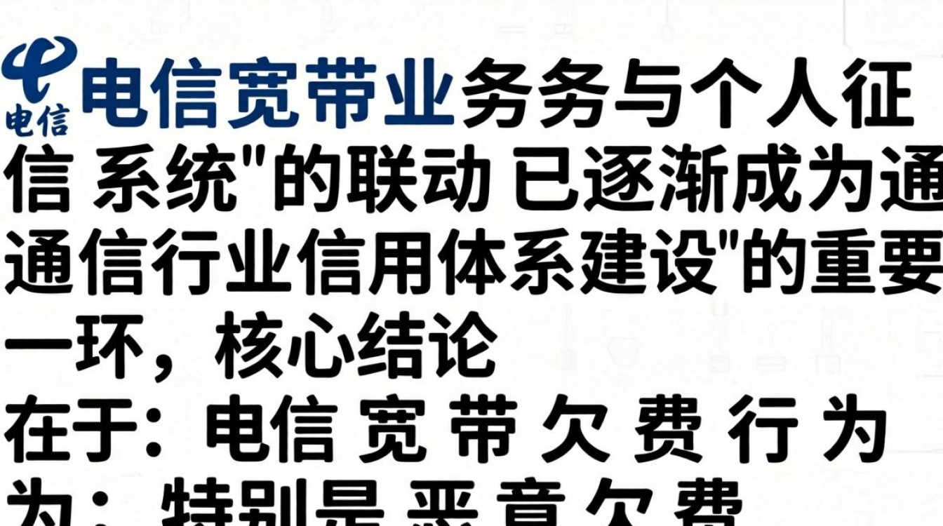 电信宽带 征信 电信宽带 征信