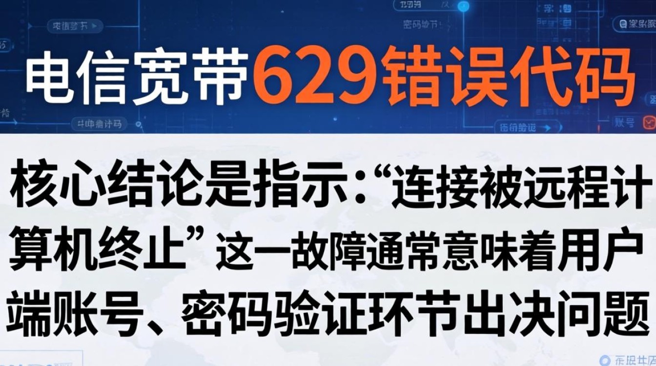 电信宽带629错误