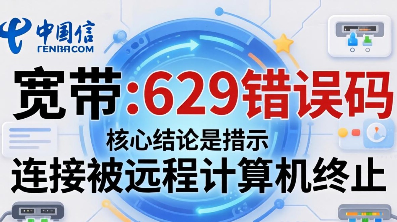 电信宽带629错误