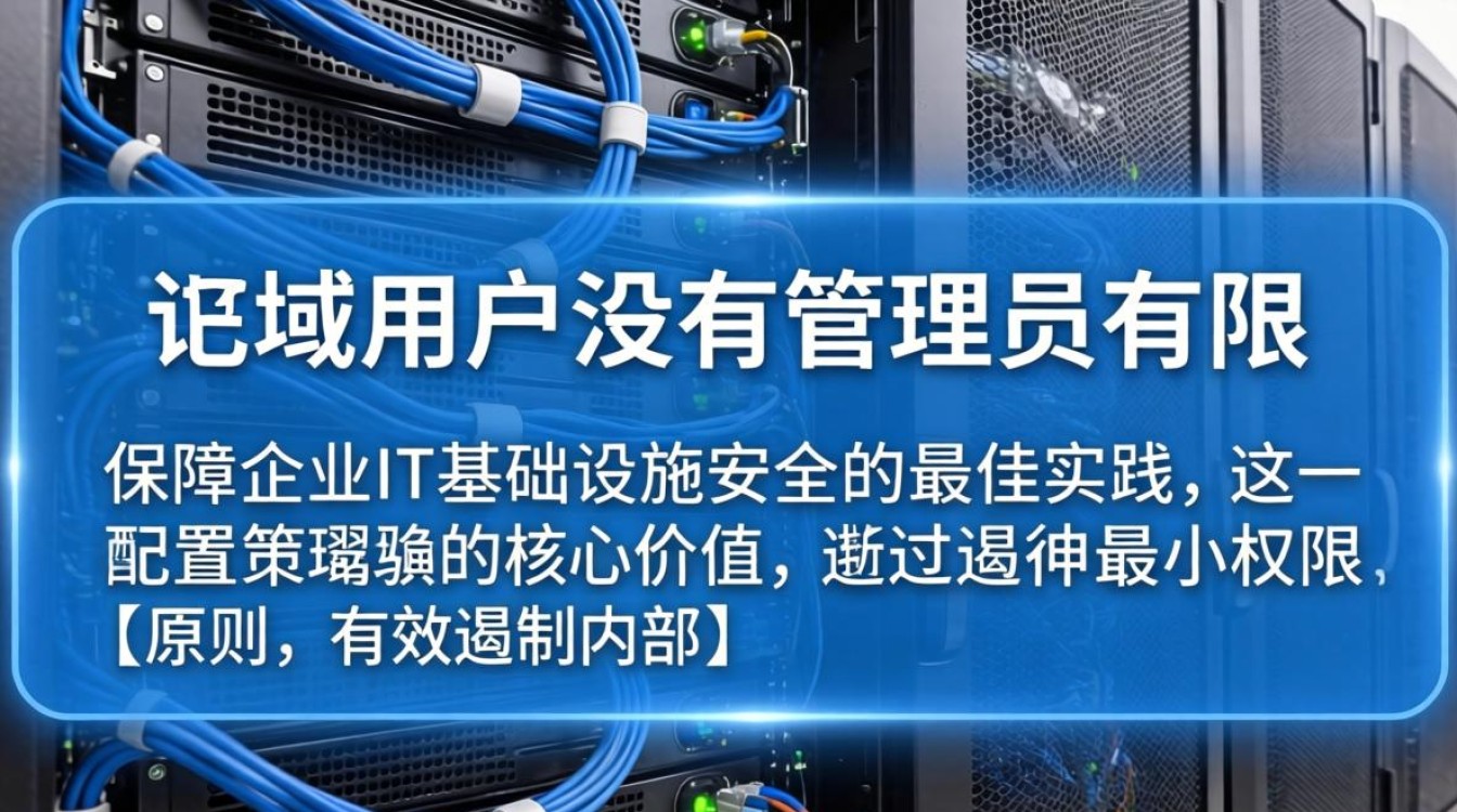 服务器域用户没有管理员权限