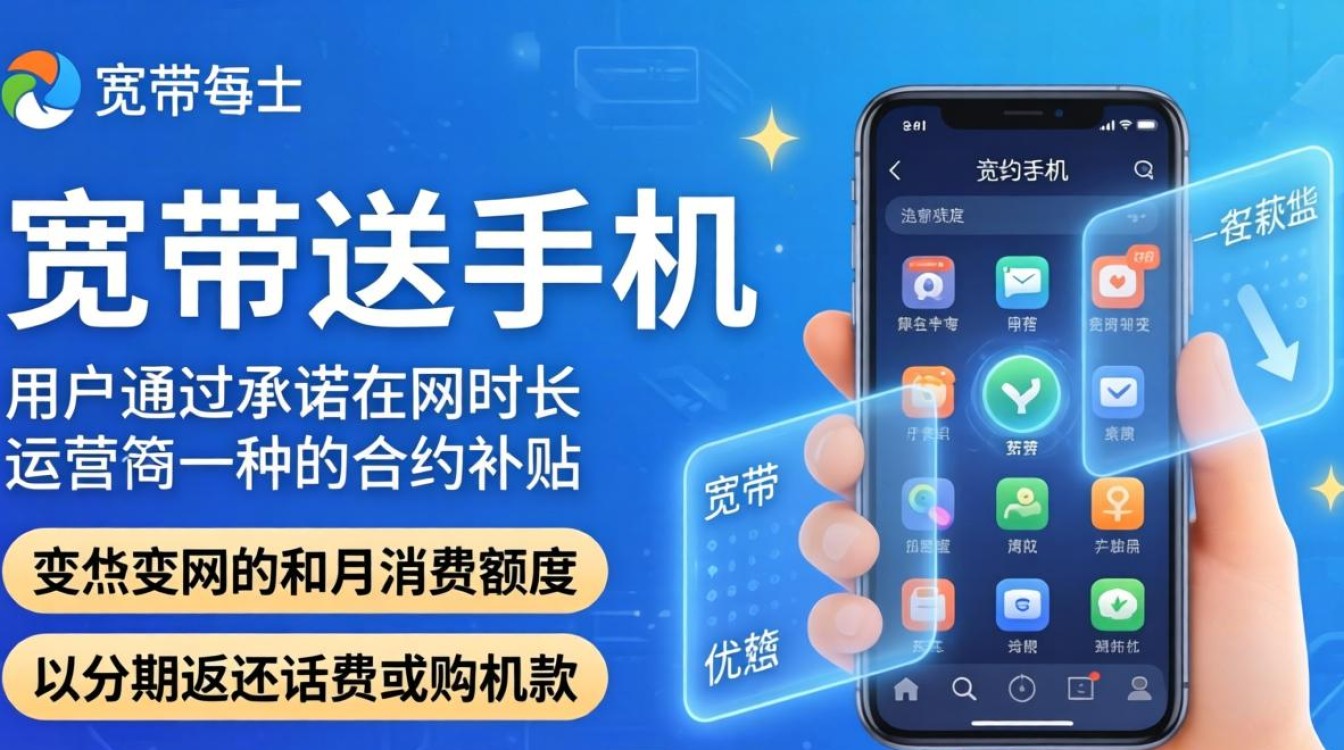 装宽带送什么手机