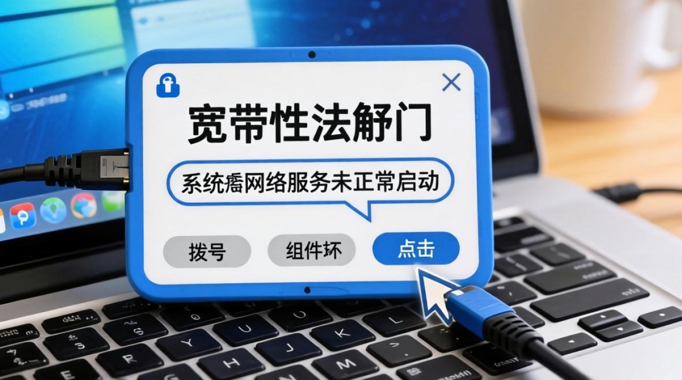 开机宽带连接打不开