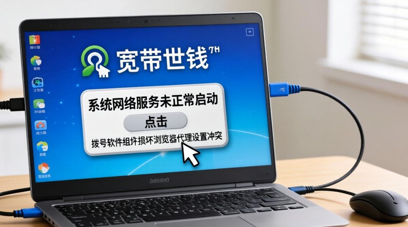 开机宽带连接打不开