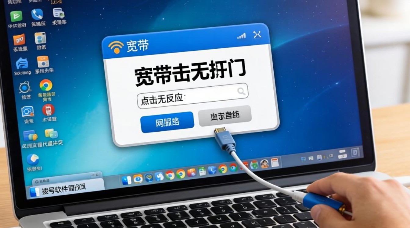 开机宽带连接打不开