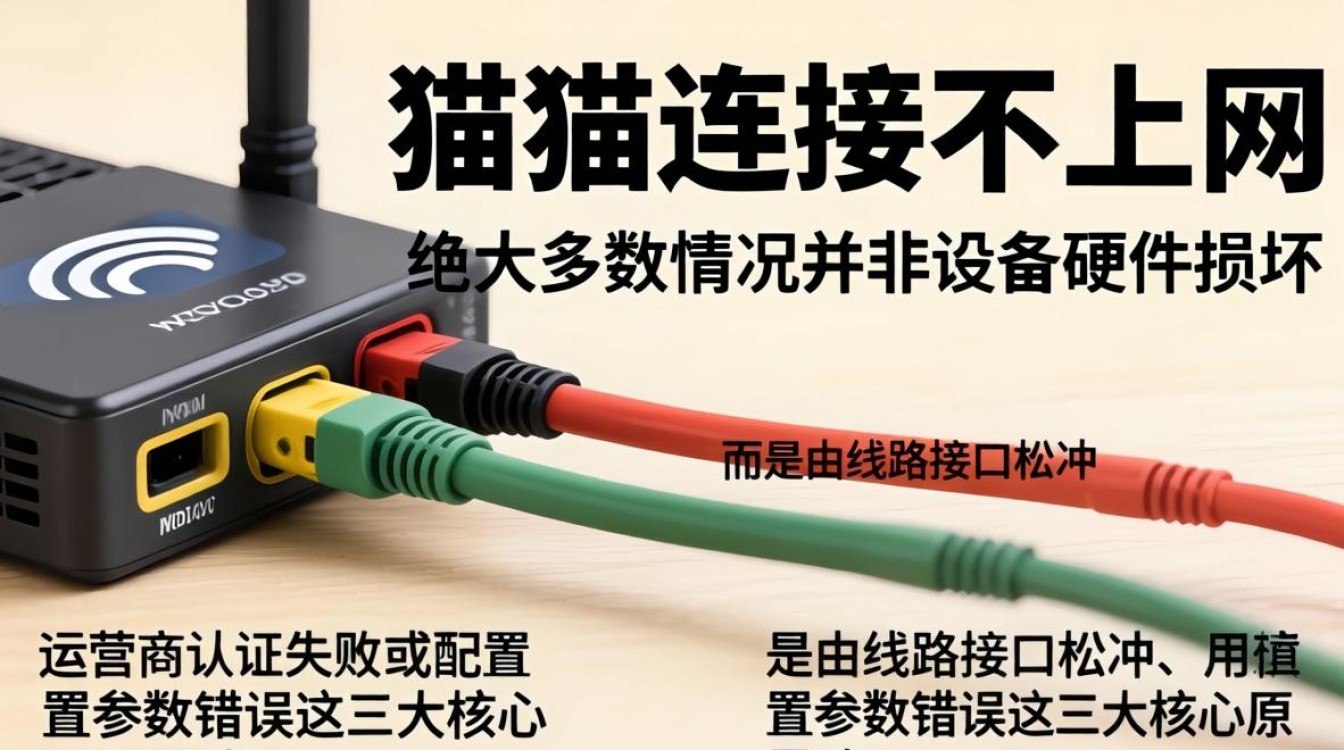 宽带猫连接不上网