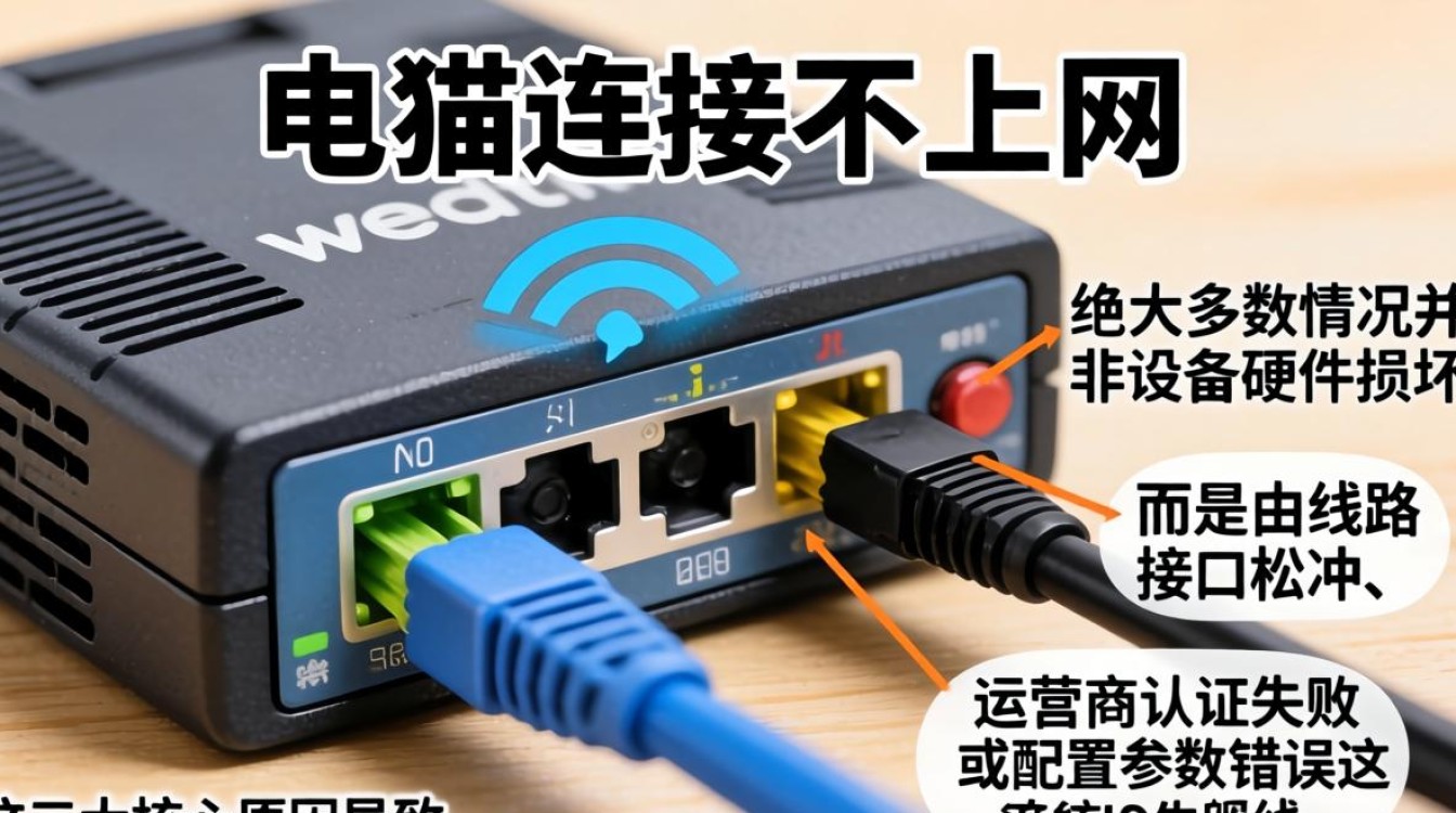 宽带猫连接不上网