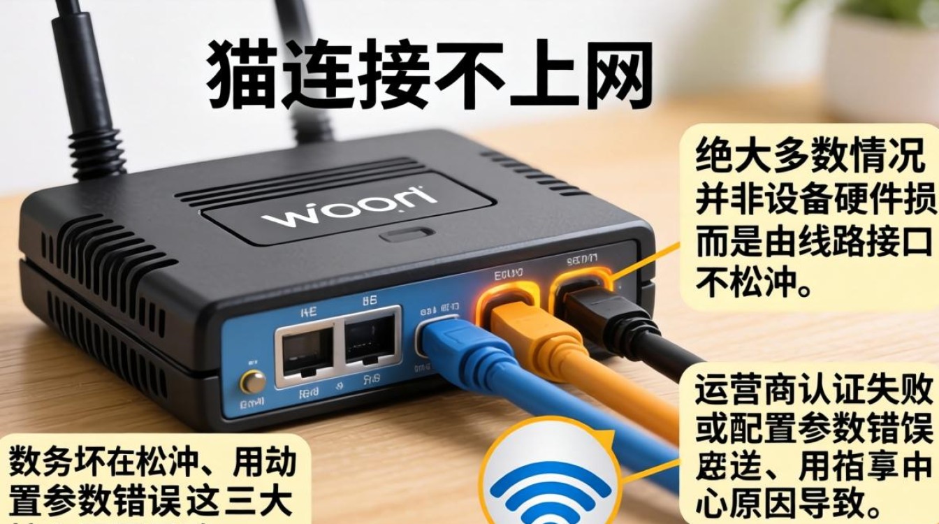 宽带猫连接不上网