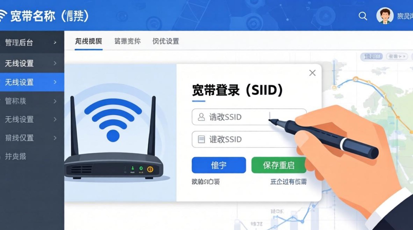 怎么改宽带名称
