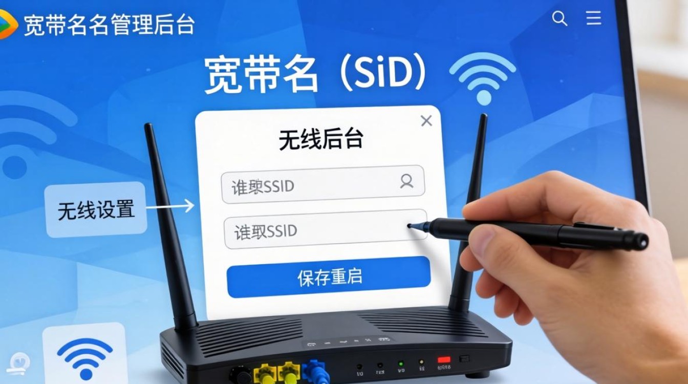 怎么改宽带名称