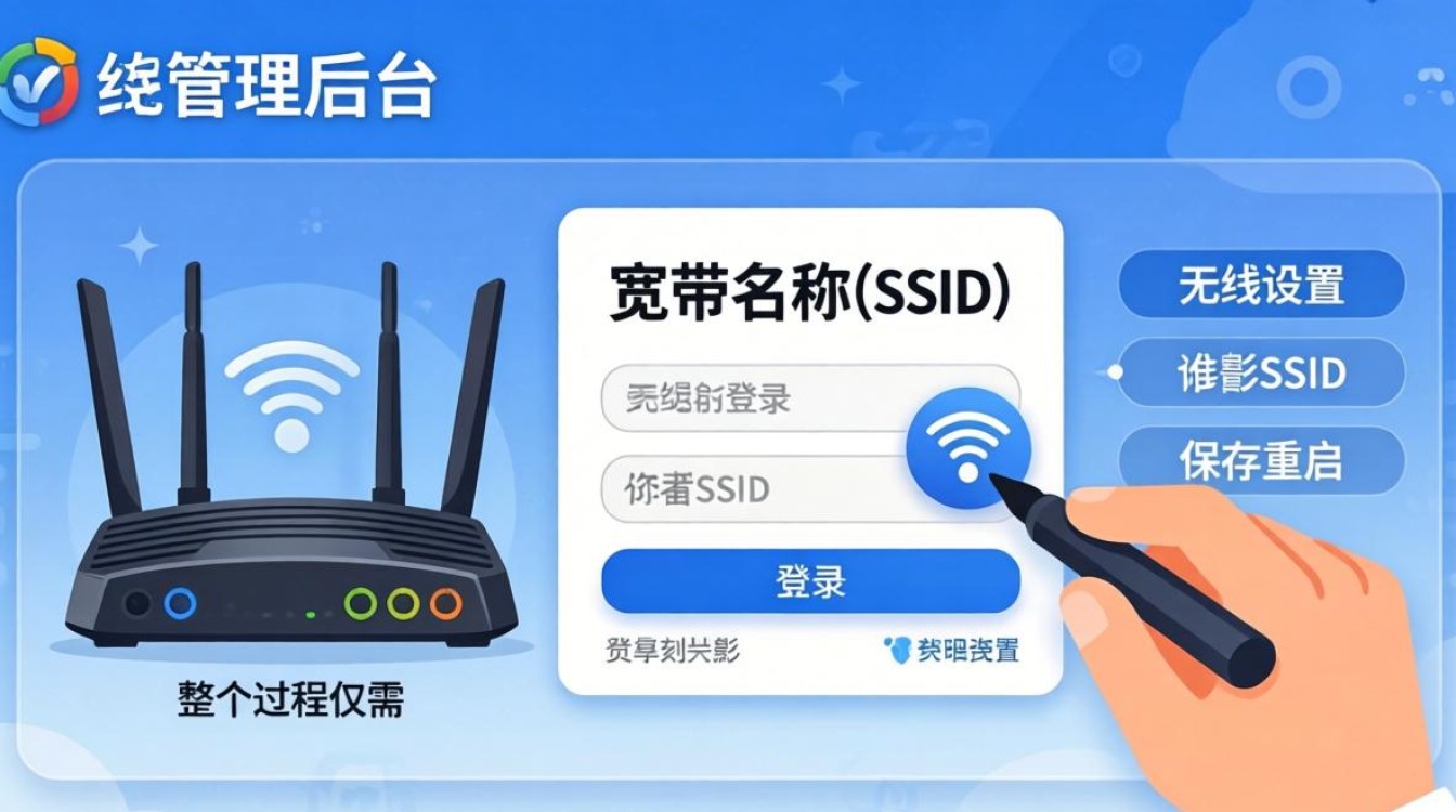 怎么改宽带名称