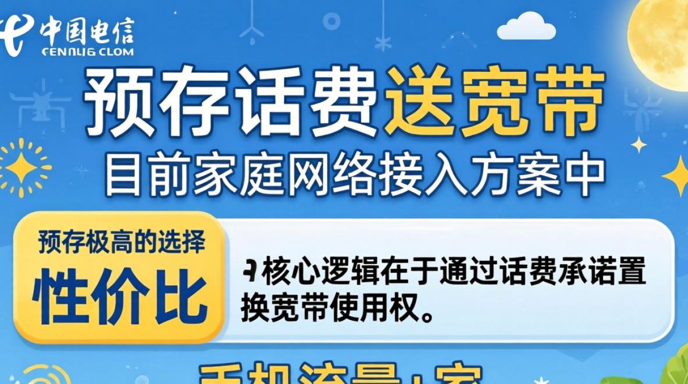 电信预存话费送宽带 电信预存话费送宽带