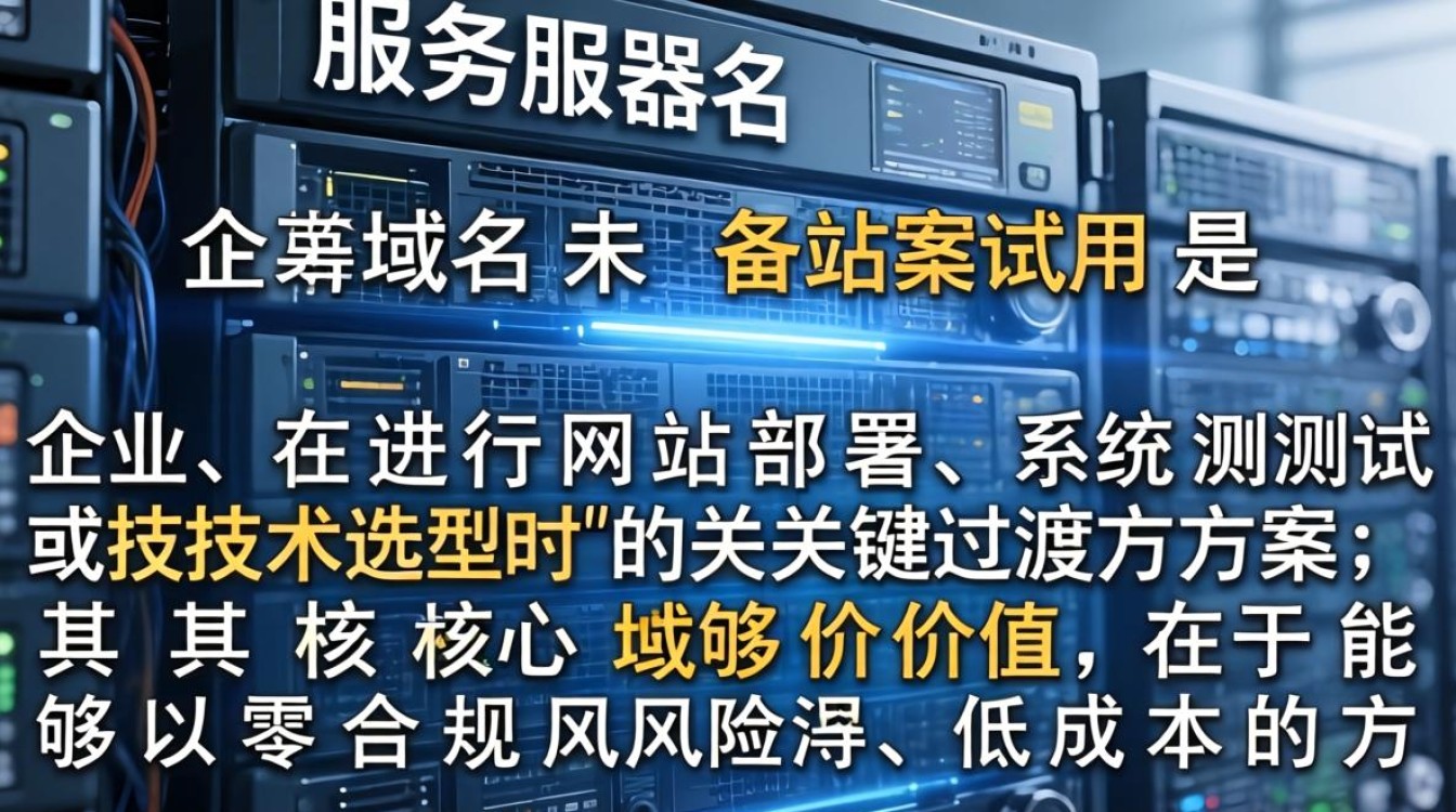 服务器域名未备案试用 服务器域名未备案试用