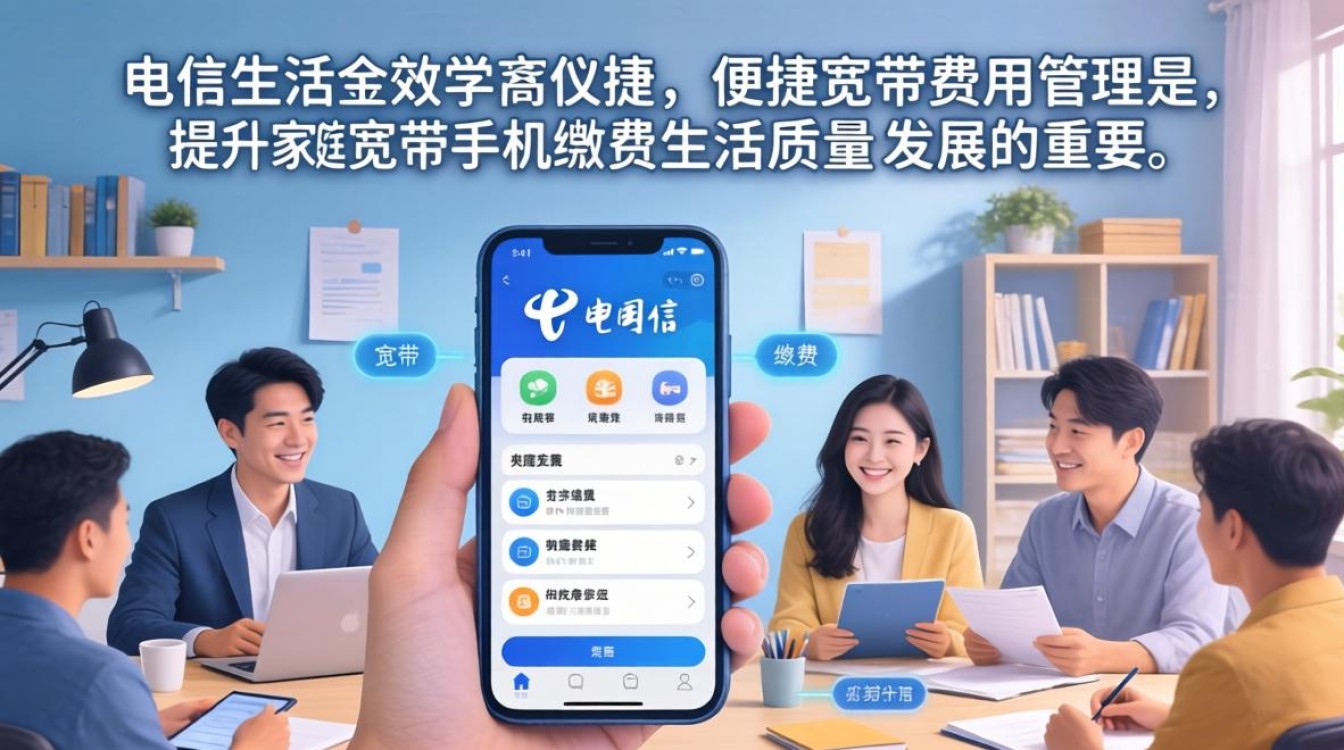 电信宽带手机缴费